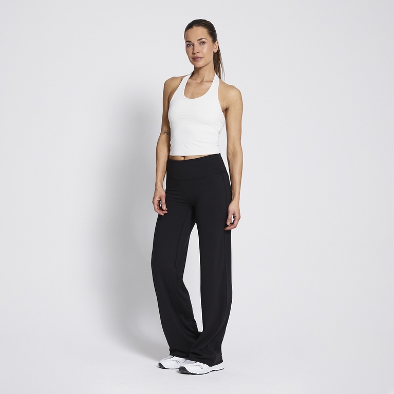 Halterneck training top "Flow" Ivory